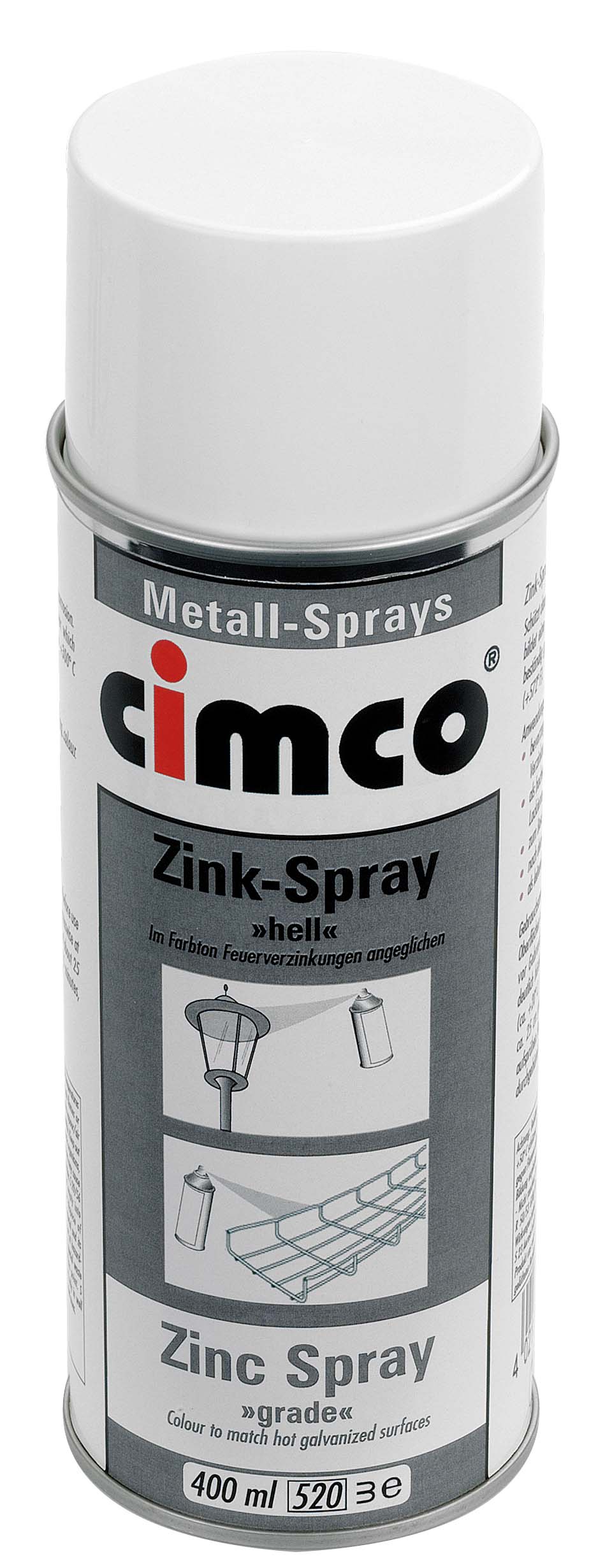  Zink-Spray licht, 400ml 