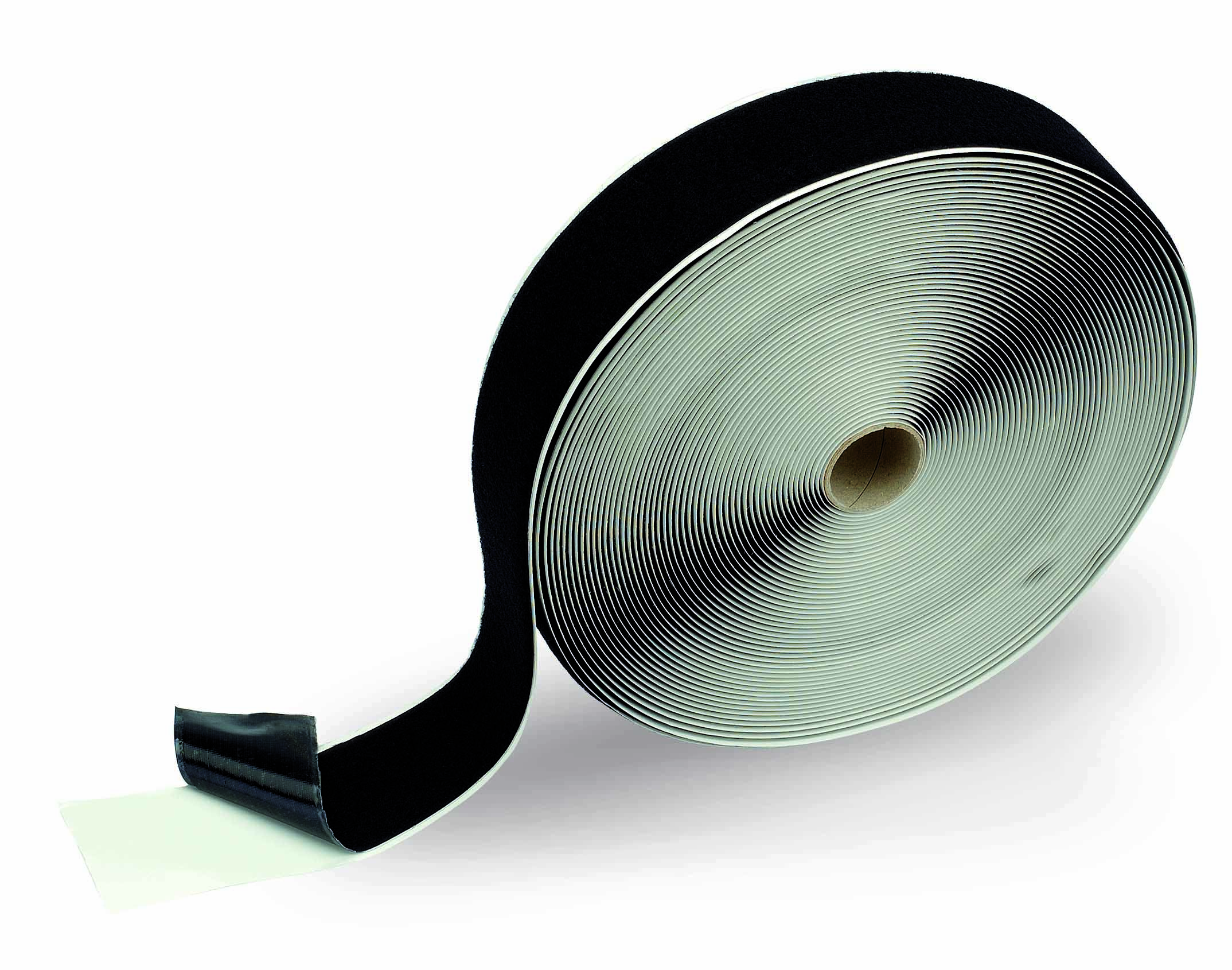  Zelfklevend Klitteband op rol, 20mm x 10 meter, zwart 