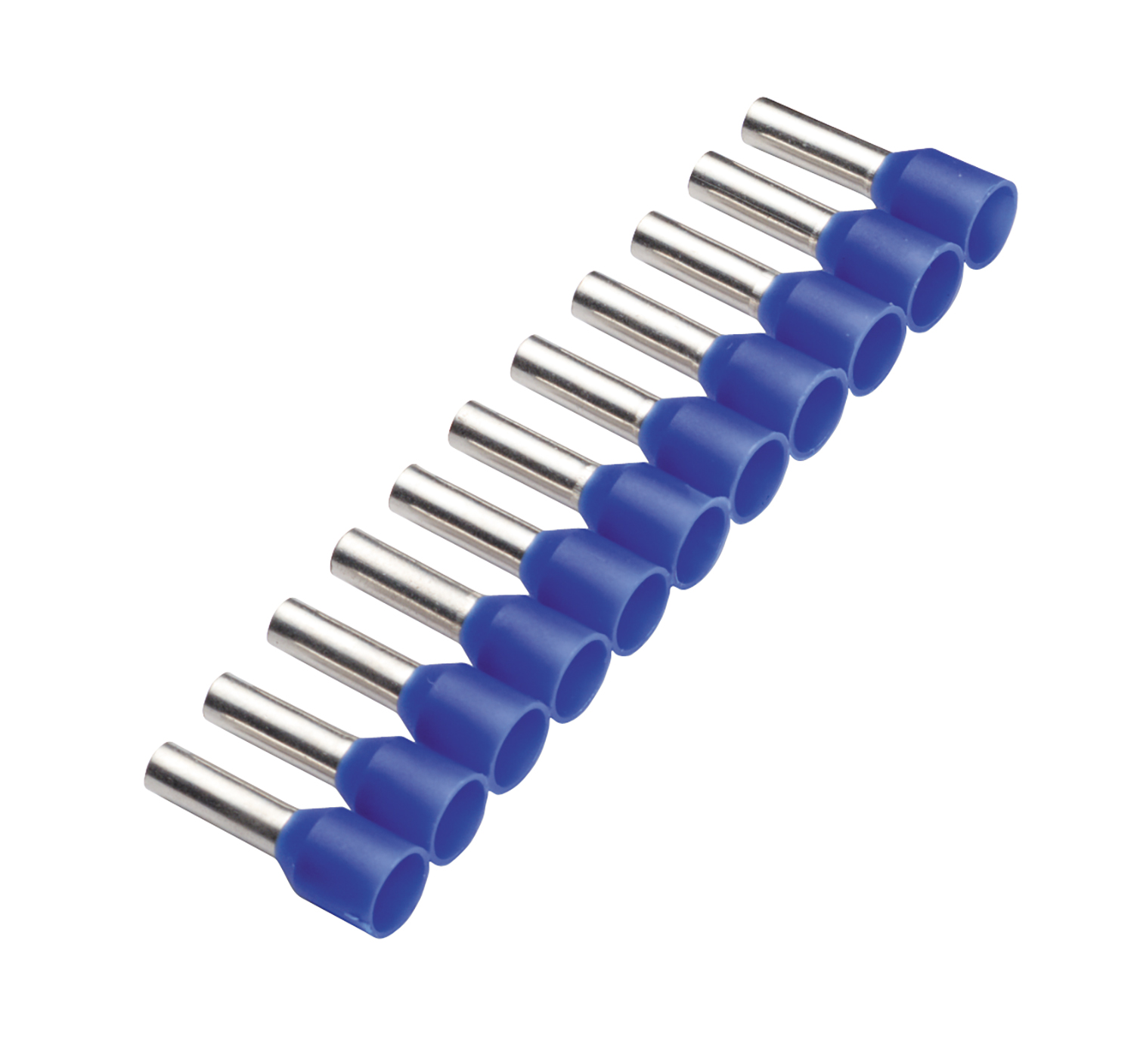 Foto of  GeÏsoleerde Adereindhulzen op Strip, 0,75mm², blauw 