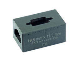  Matrijs 20mm x 11,9mm - Voor Gatenpons SUB-MIN-D 9-polig 